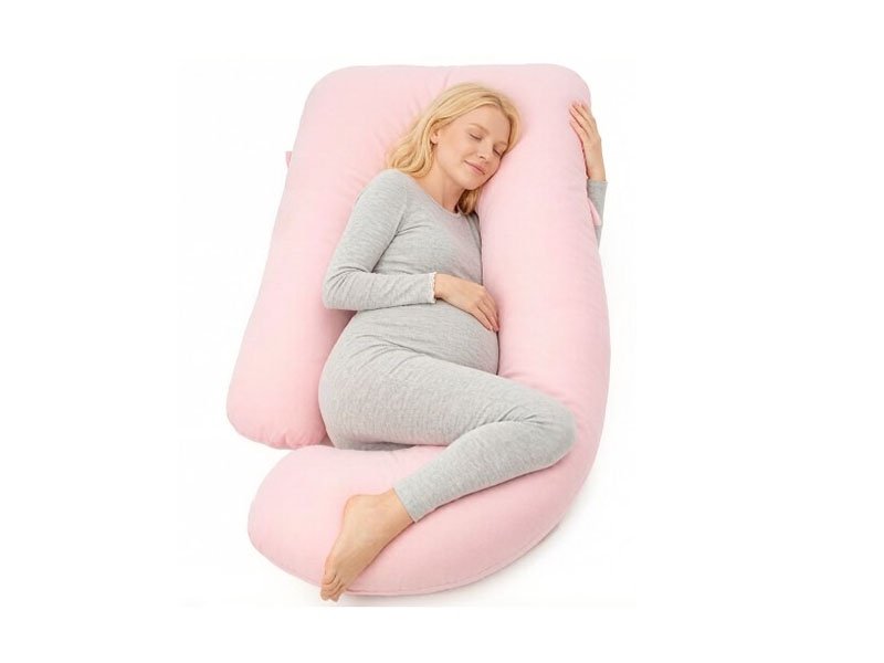 Pregnancy pillow, side sleeping belly support pillow, U-shaped pillow, multi-functional pregnancy pillow