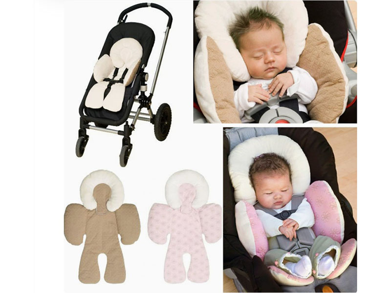 Baby stroller protective mat / car seat cushion / head and body protector / car child sleep pillow