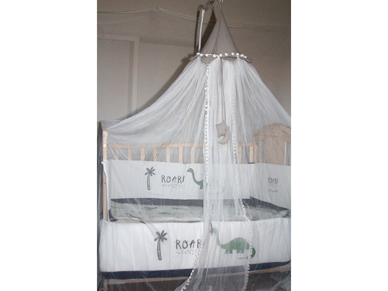 Newborn baby full-coverage adjustable mosquito net/children's yurt bottomless foldable breathable mosquito net