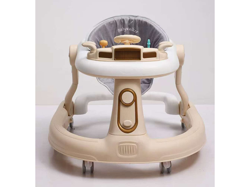 Baby walker to prevent bowlegs/Anti-tipping foldable stroller