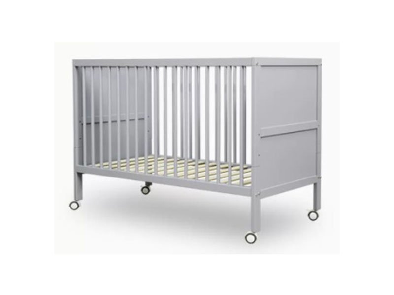 Baby crib / movable solid wood newborn bed / baby modular bed / children's modular solid wood widened and heightened bed