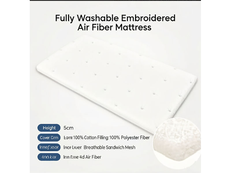 Baby baby soybean fiber mattress, baby coconut fiber mattress, baby natural latex mattress