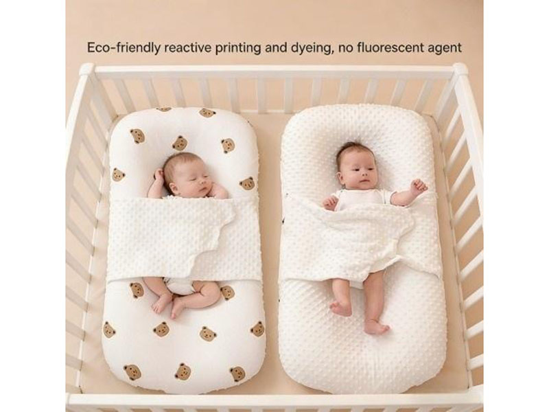 Newborn crib/portable uterus-inspired anti-pressure crib/anti-startle and soothing crib