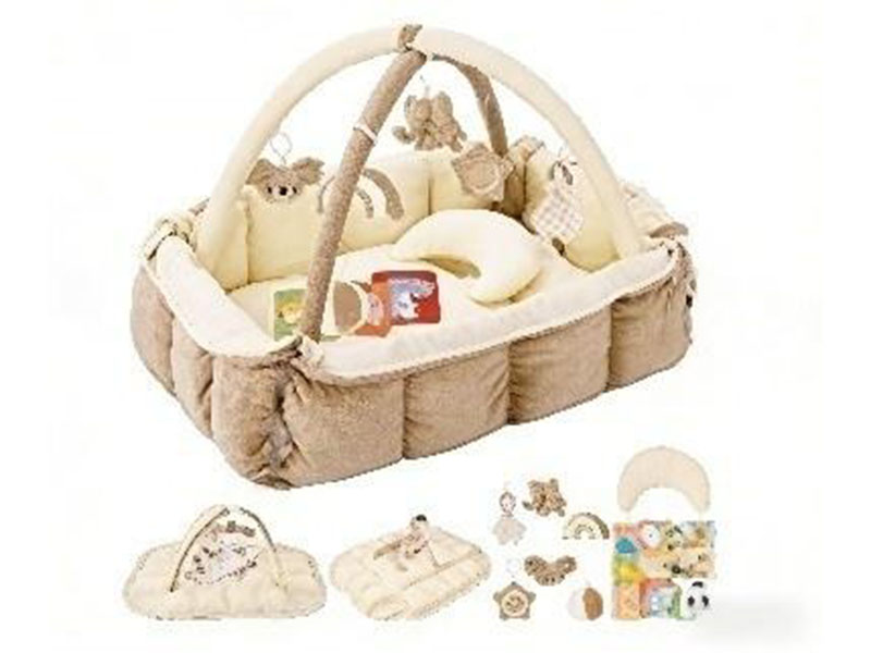 Baby play frame/children's gym/baby play mat wooden frame, gym fabric hanging toys