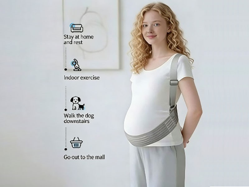 Maternity support belt, mid-to-late pregnancy support belt, maternity waist support belt 68/50