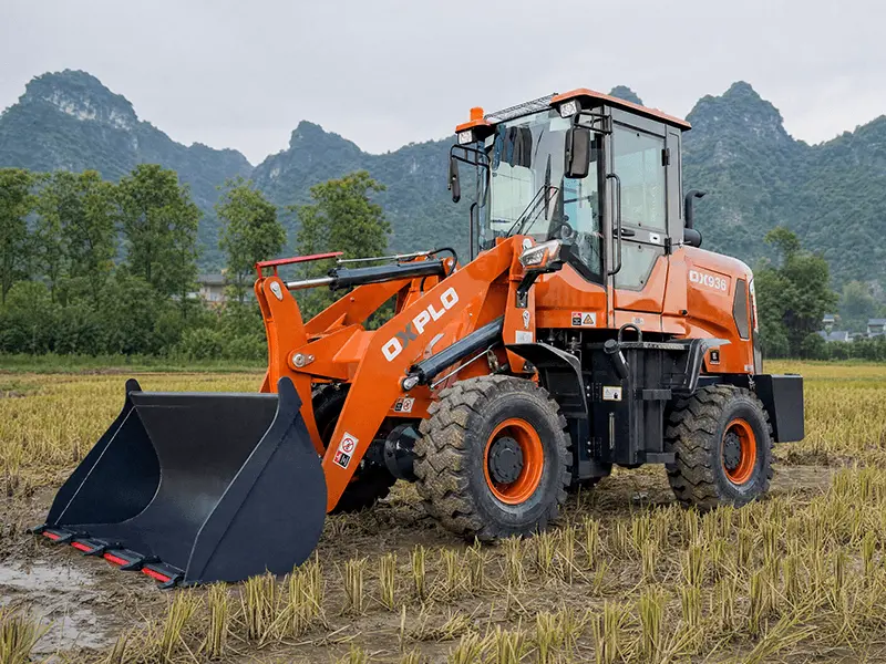 OXPLO 1.5 Ton Wheel Loader for Farms and Construction Sites in Thailand