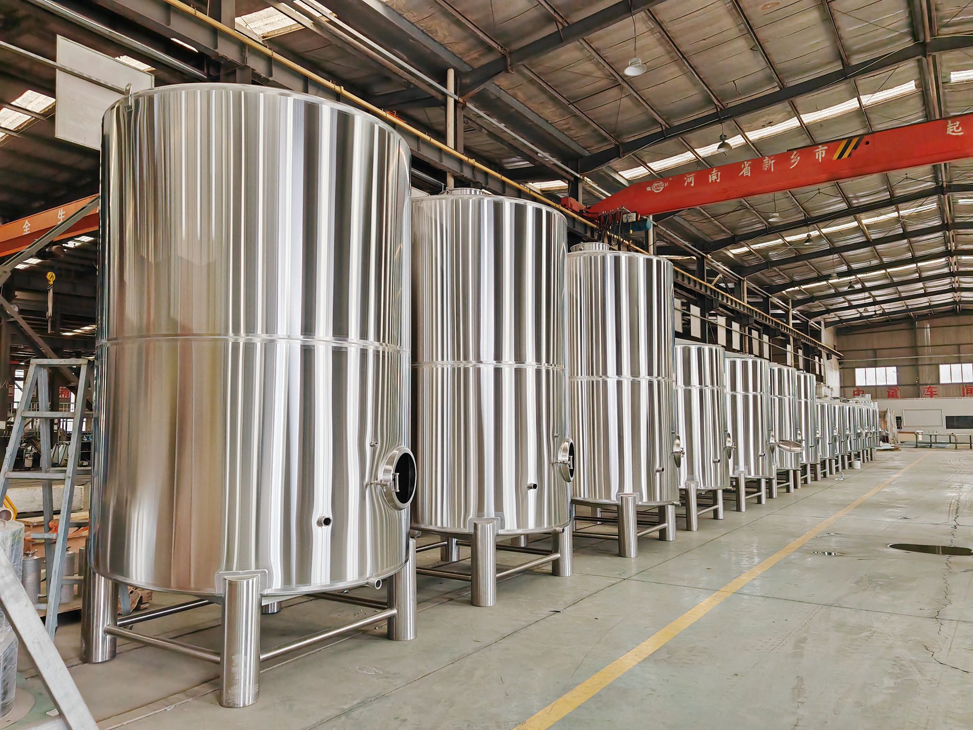 ビール発酵タンクにおける汚染リスクの低減