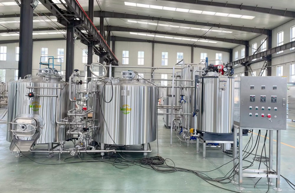 3ベッセルビール醸造所設備