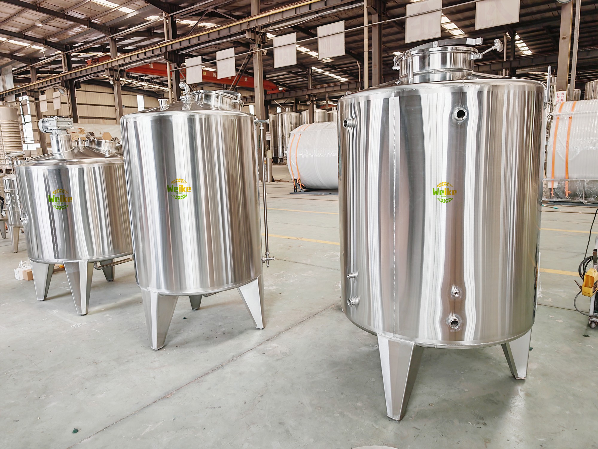 ステンレス鋼ワイン貯蔵タンク