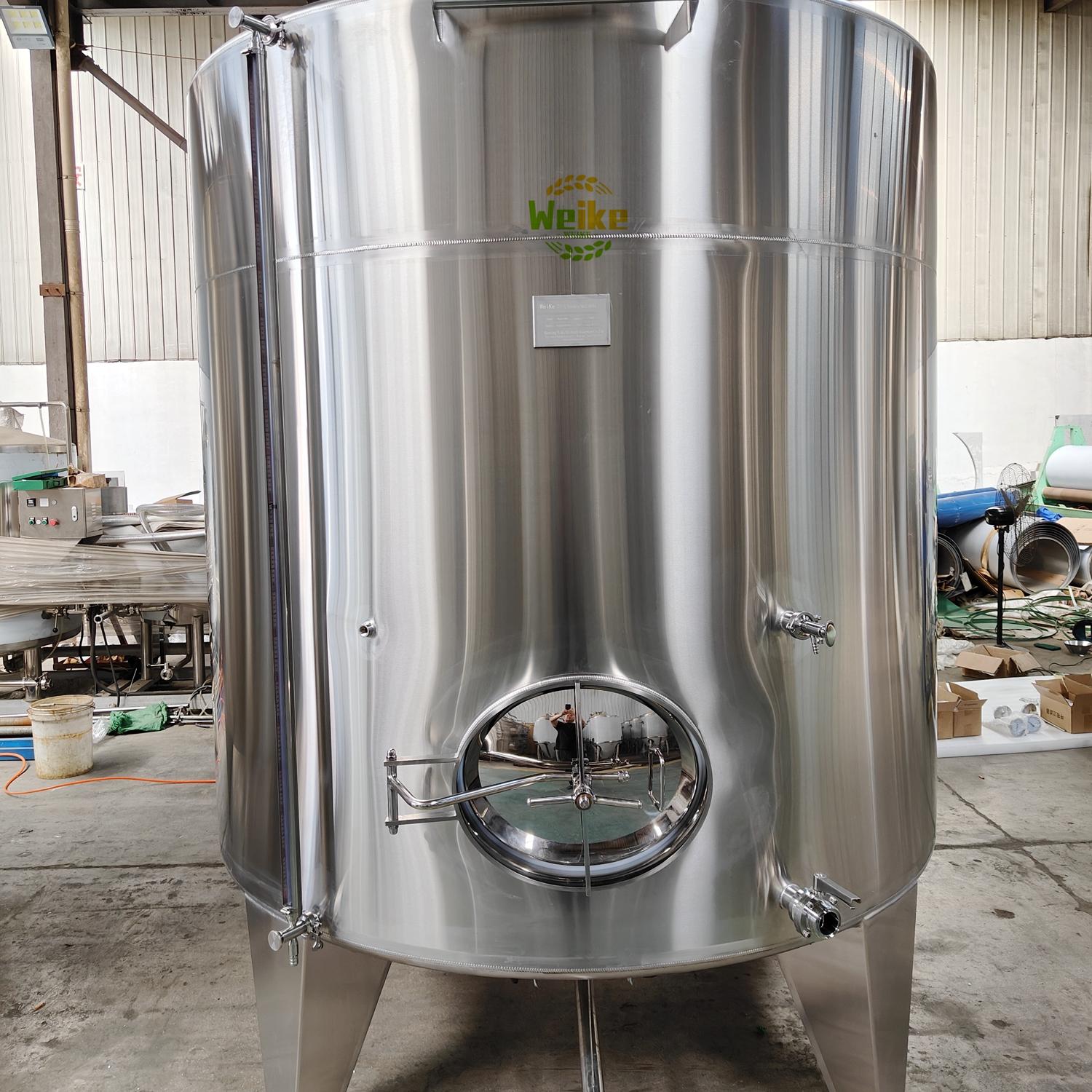 Tangki penyimpanan anggur 7500L untuk kilang anggur