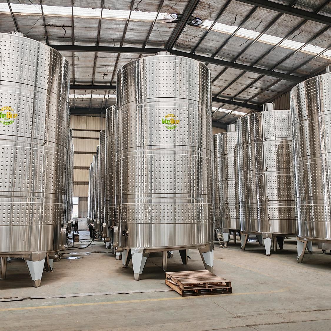 tangki fermentasi dan penyimpanan anggur