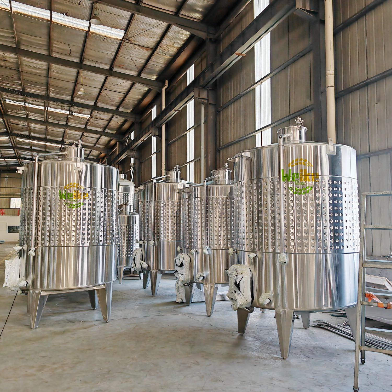 tangki fermentasi anggur merah stainless steel