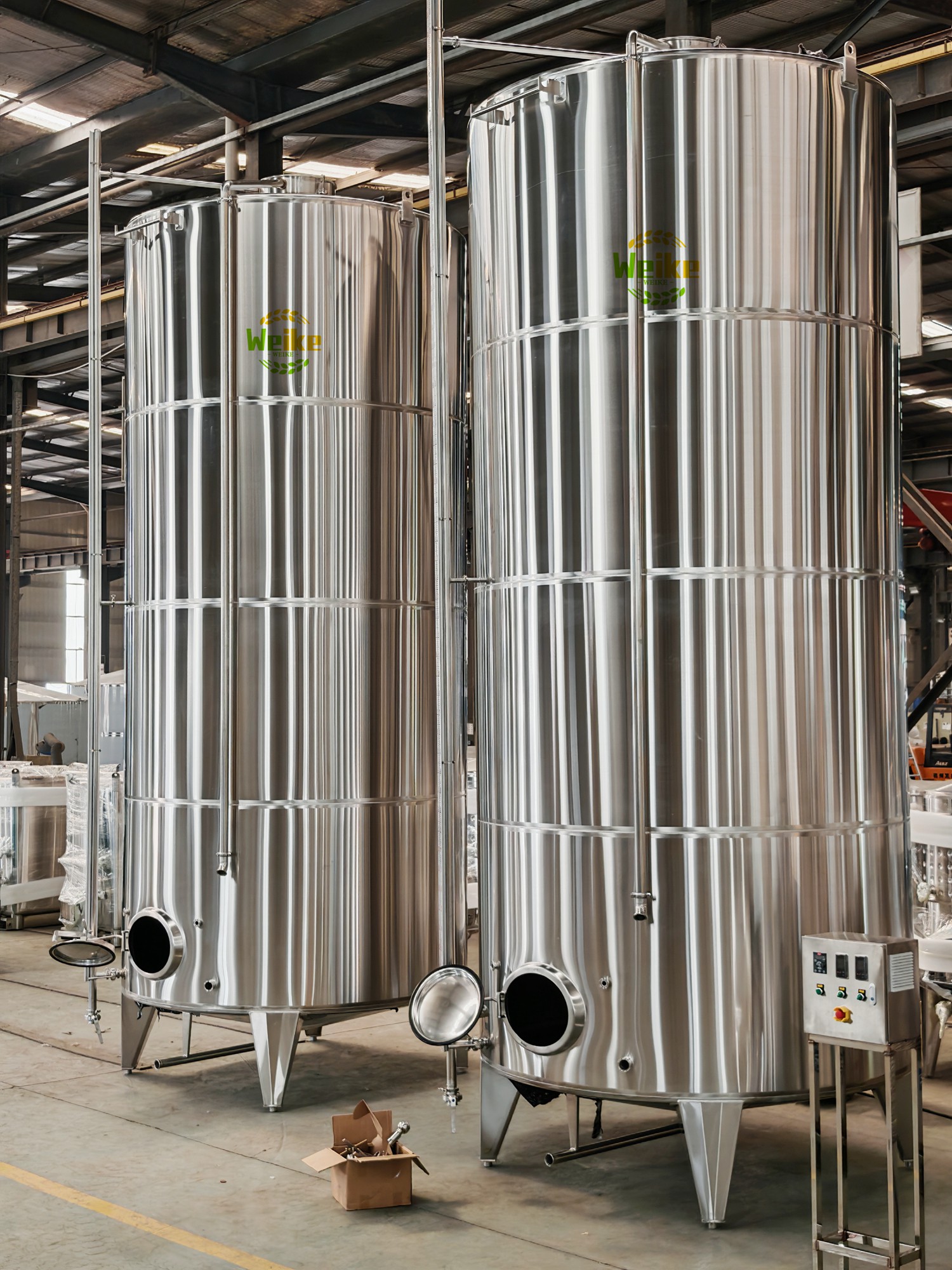 tangki penyimpanan minyak nabati yang dapat dimakan