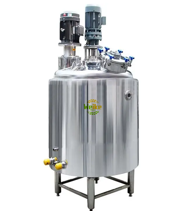 Tangki pencampur homogenizer berkecepatan tinggi
