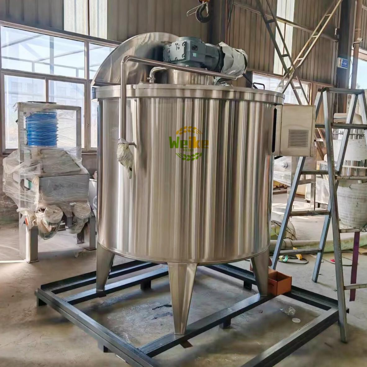 Tangki Pencampur Stainless Steel Weike Shandong