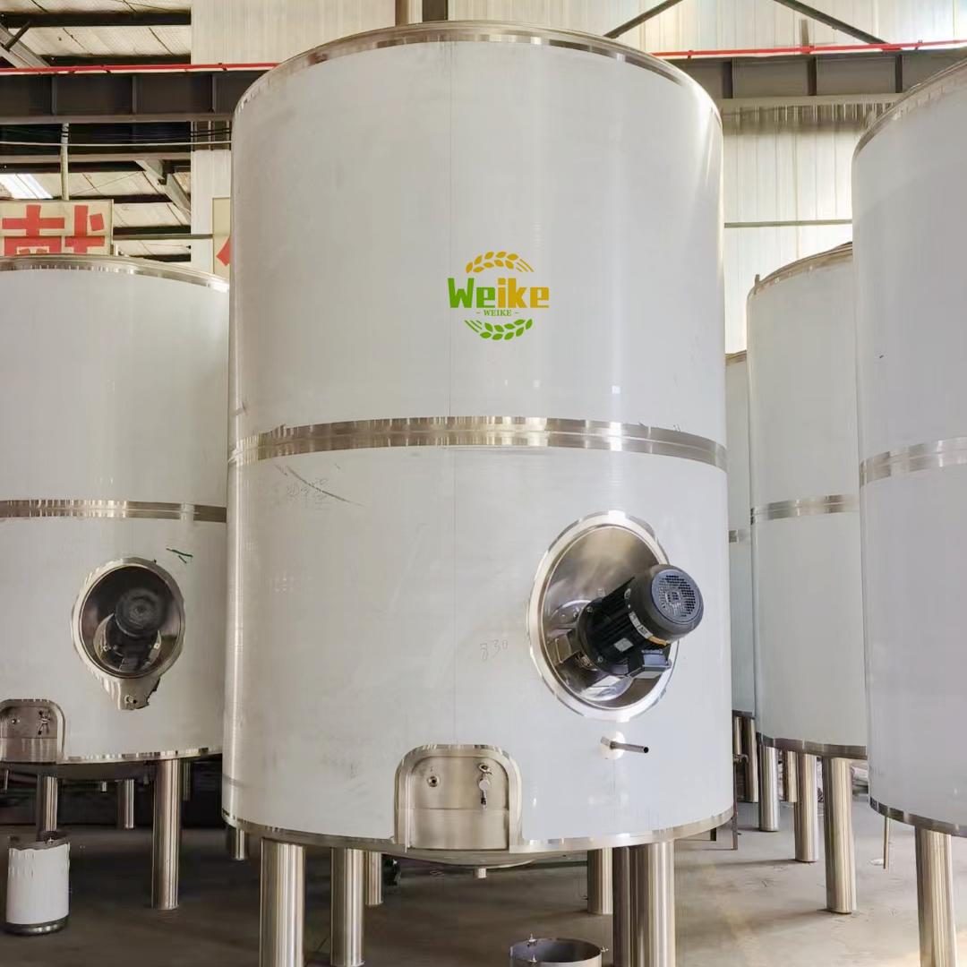 tangki pencampur susu stainless steel