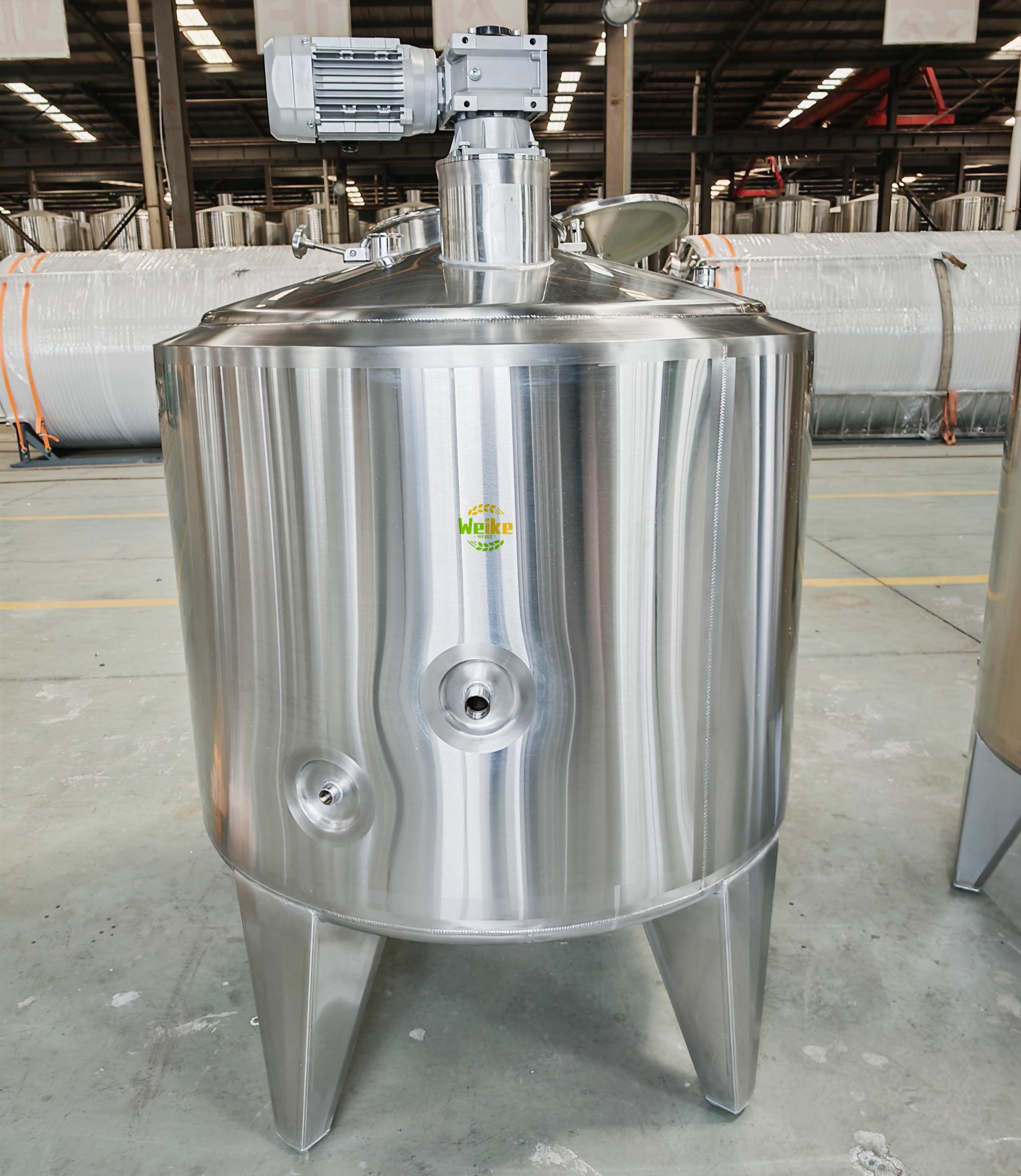 tangki pencampur stainless steel untuk minuman