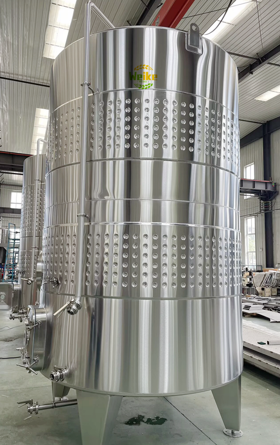 bejana fermentasi anggur stainless steel