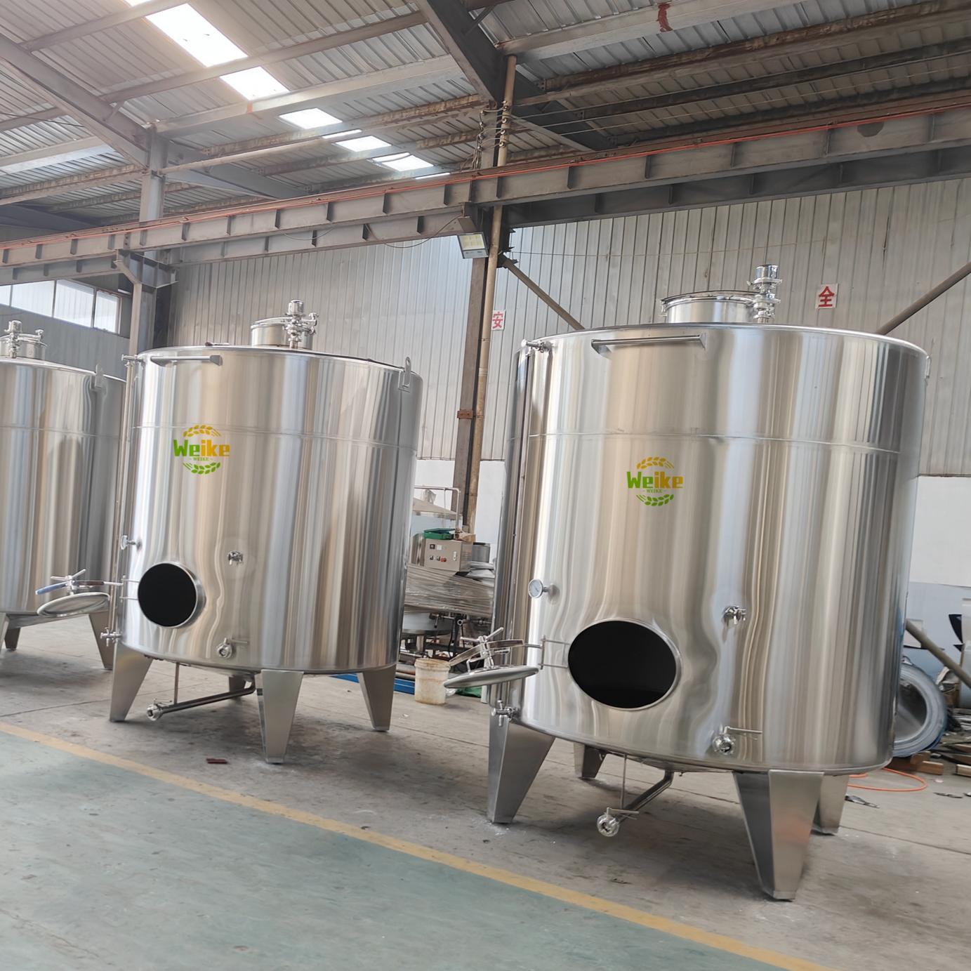 Tangki penyimpanan anggur stainless steel untuk dijual