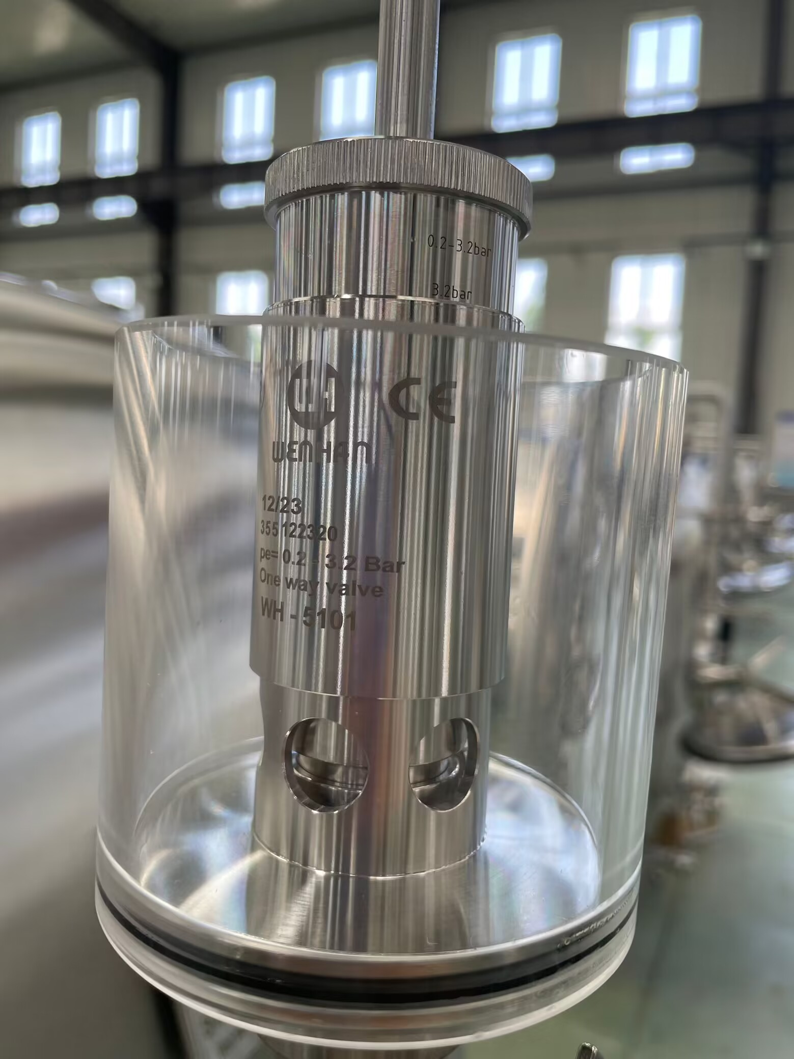 tangki fermentasi bir industri