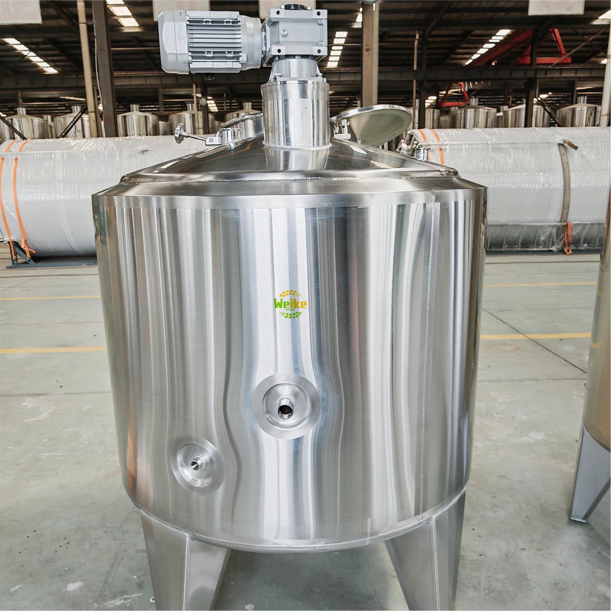 Tangki pencampur jus 1000L