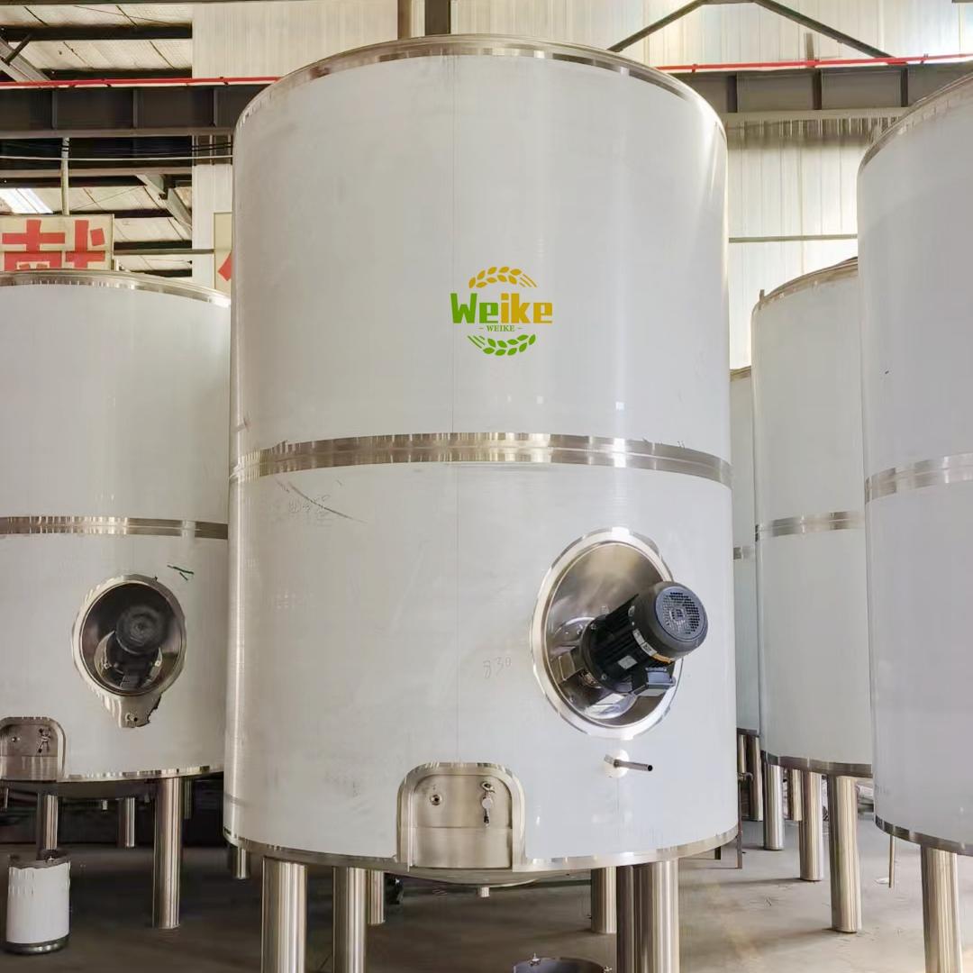 Tangki pencampur pendingin susu