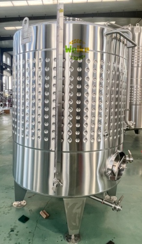 Tangki Fermentasi Anggur Putih Stainless Steel