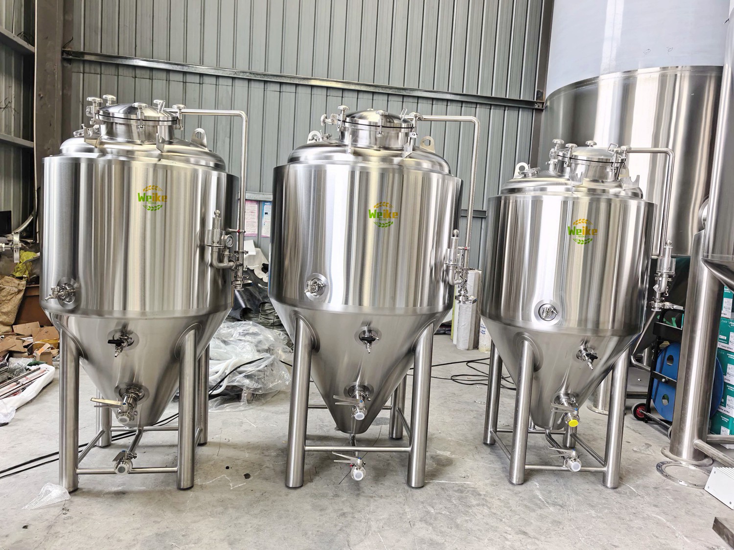Fermenter Bir Kerucut | Tangki Fermentasi Bir Stainless Steel