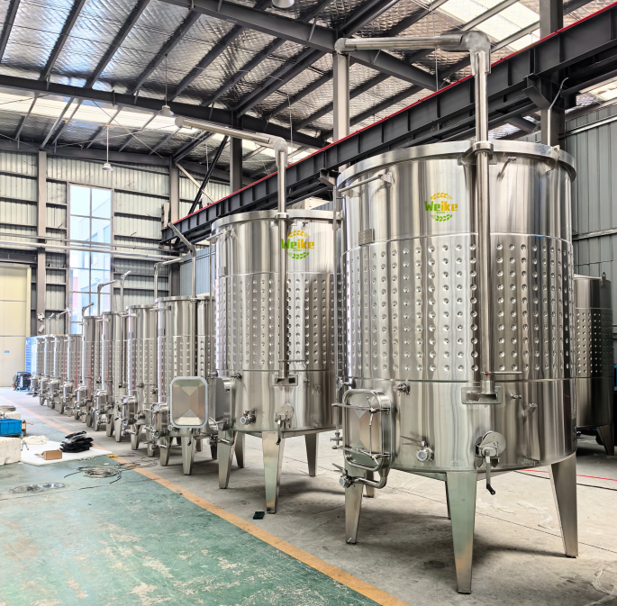 3000L tangki anggur volume variabel