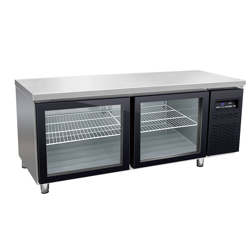 Glass Door Workbench (Refrigerated Model)