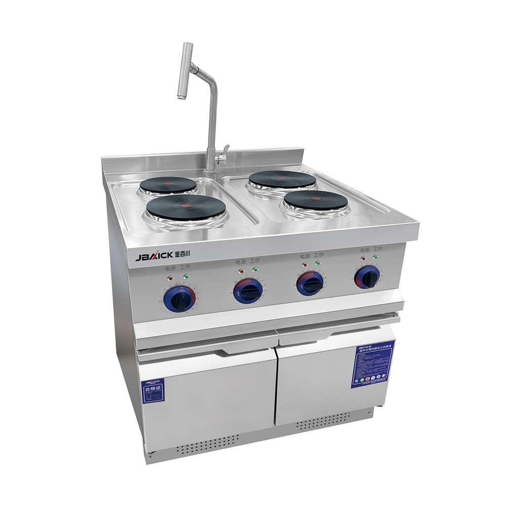 Electric Open Kitchen Stove-Four-Burner Electric Cooker