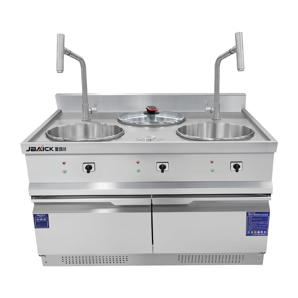 Electric Open Kitchen-Electric Three-Burner Dumpling Oven