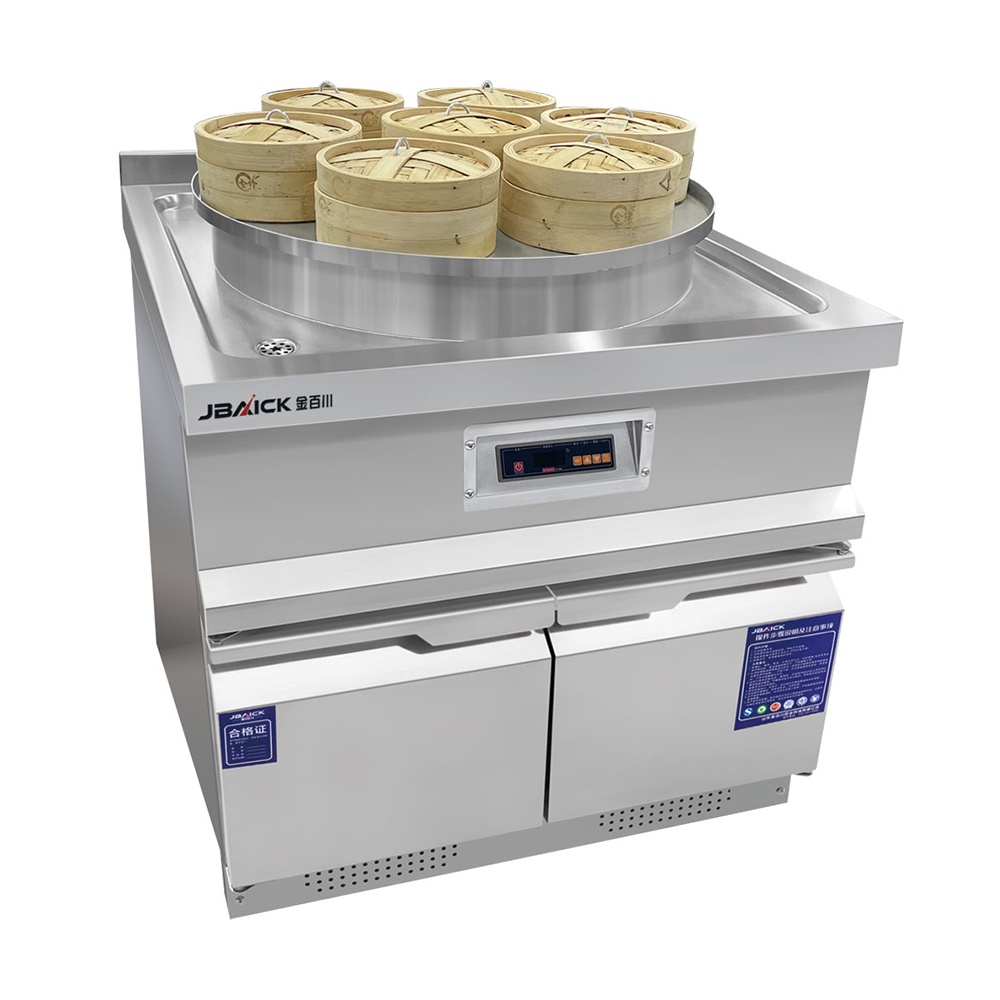 Electric Open-Kitchen Steamer-Seven-Hole Electric Steamer
