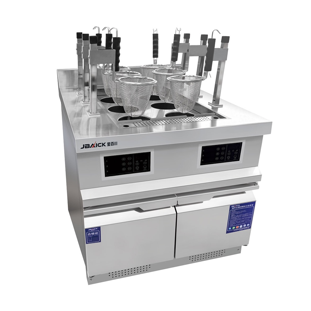 Electric Open Kitchen-6-Burner Electric Noodle Cooker