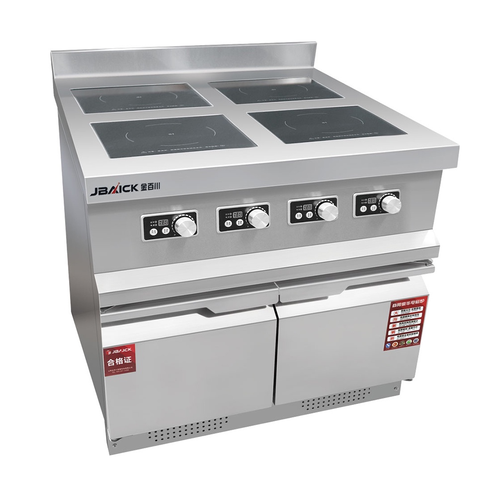 Electromagnetic Open Kitchen-Electromagnetic Four-Burner Clay Pot Stove
