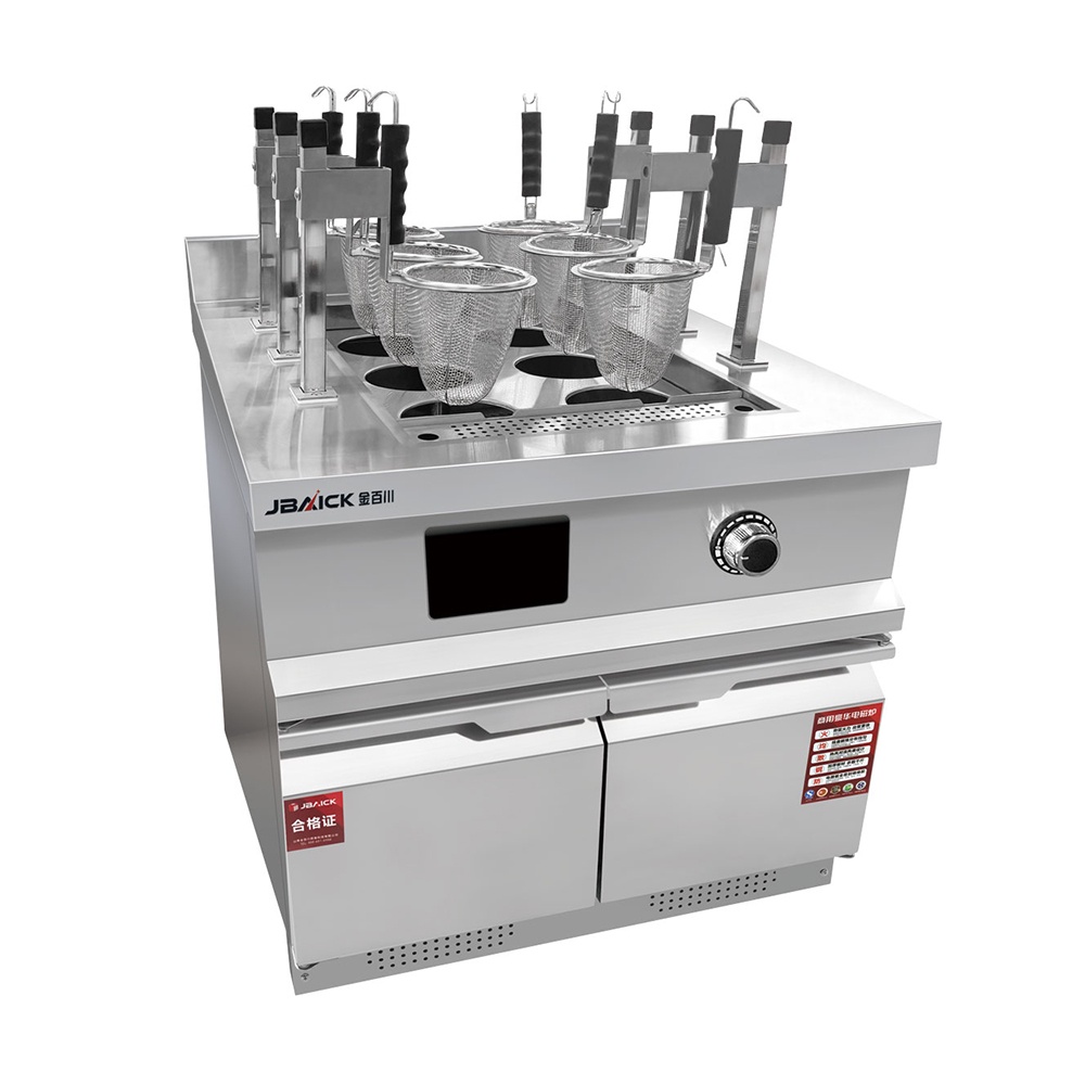 Electromagnetic Open Kitchen-Electromagnetic Six-Head Noodle Cooker