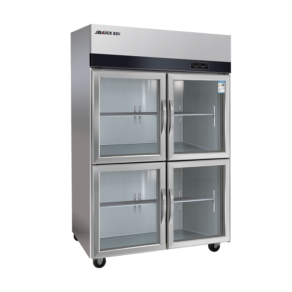 Four Glass Door Display Case