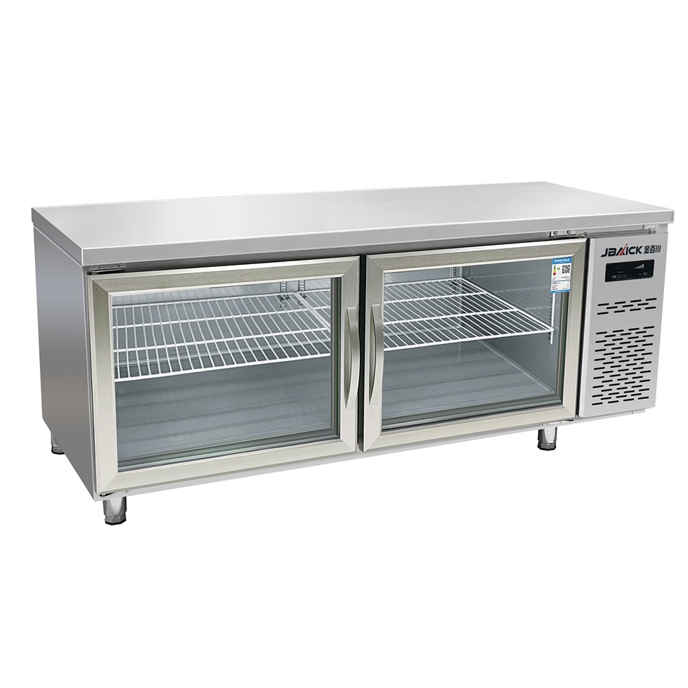 Glass Door Workbench (Refrigerated Model)