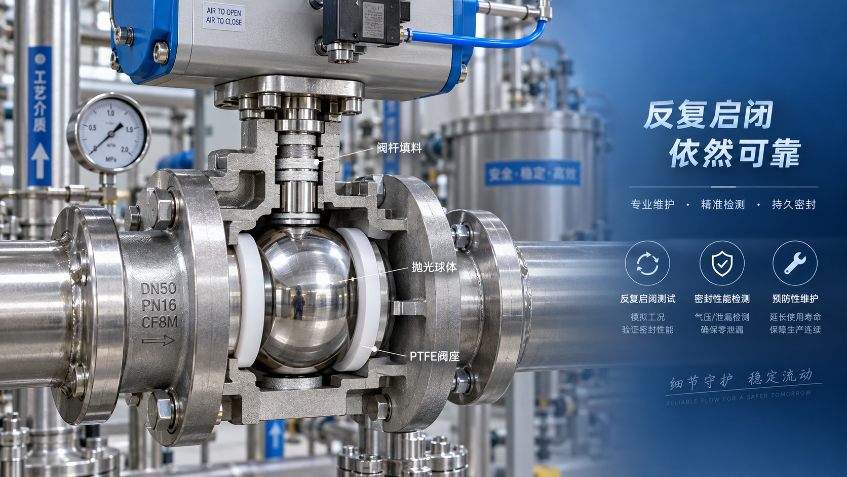 เหตุใดบอลวาล์วจึงรั่วหลังการใช้งานซ้ำ และผู้ปฏิบัติงานจะแก้ไขได้อย่างไร