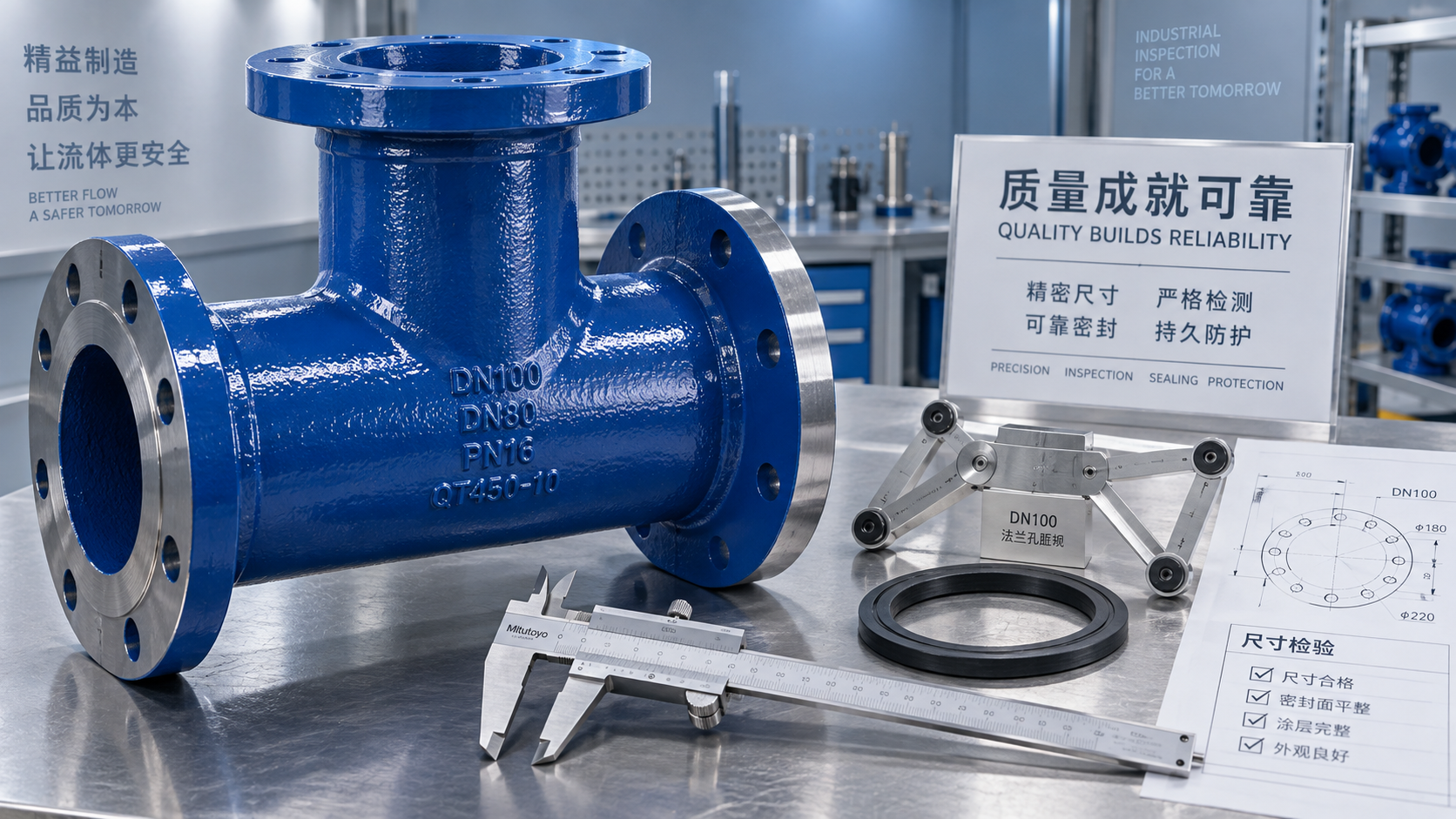 Các hạng mục kiểm tra cho phụ kiện chữ T trong mạng lưới đường ống chịu áp Các hạng mục kiểm tra cho phụ kiện chữ T trong mạng lưới đường ống chịu áp
