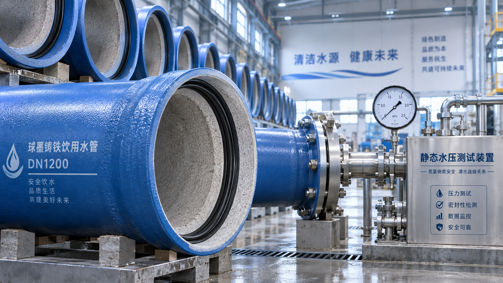 Tìm hiểu các yêu cầu đối với ống gang cầu EN 545 cho mạng lưới nước uống Tìm hiểu các yêu cầu đối với ống gang cầu EN 545 cho mạng lưới nước uống