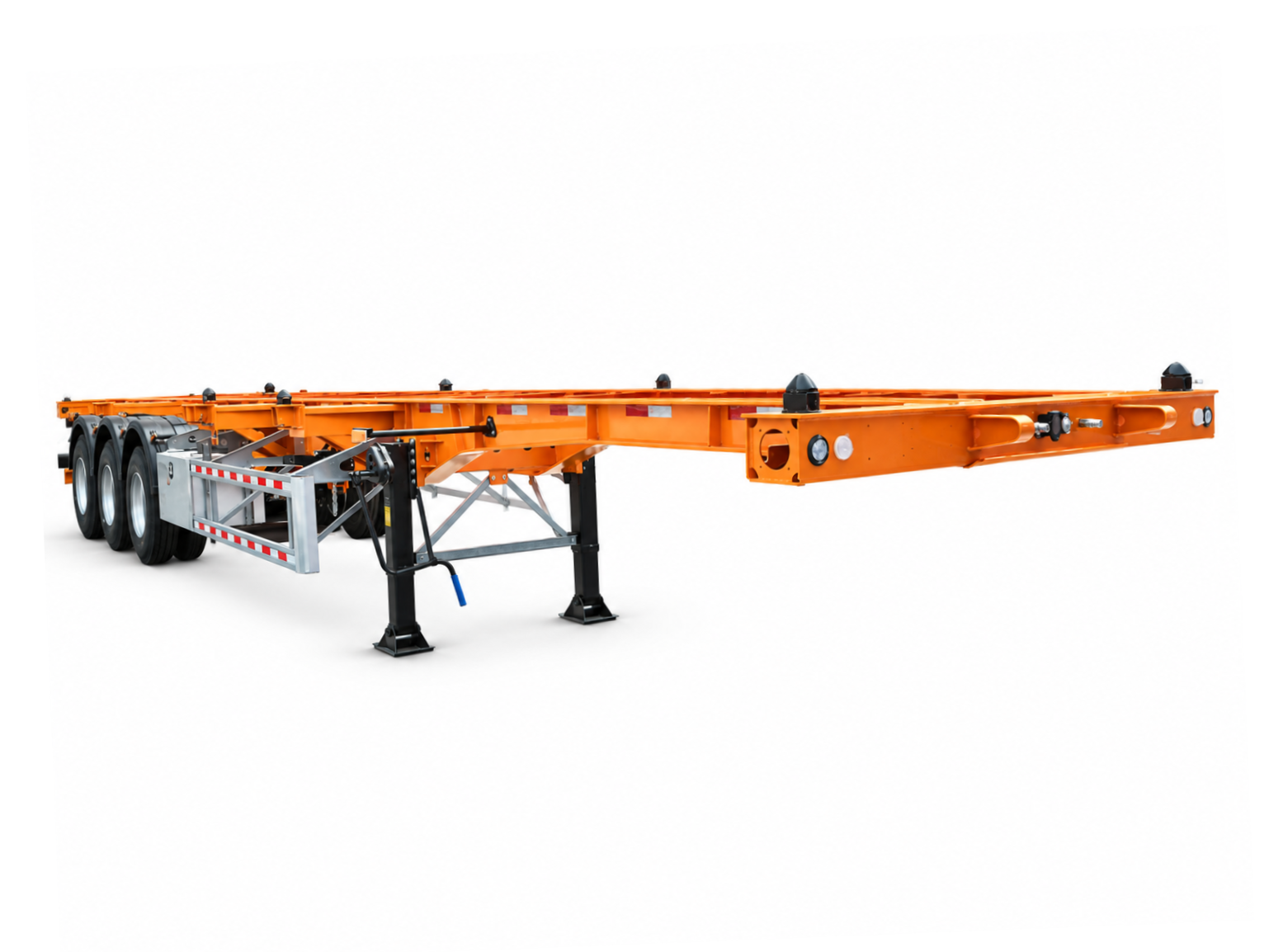 Semi-Trailer Rangka 40 ft 3 Gandar