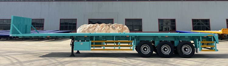 Trailer Flatbed 13 m 3 Gandar