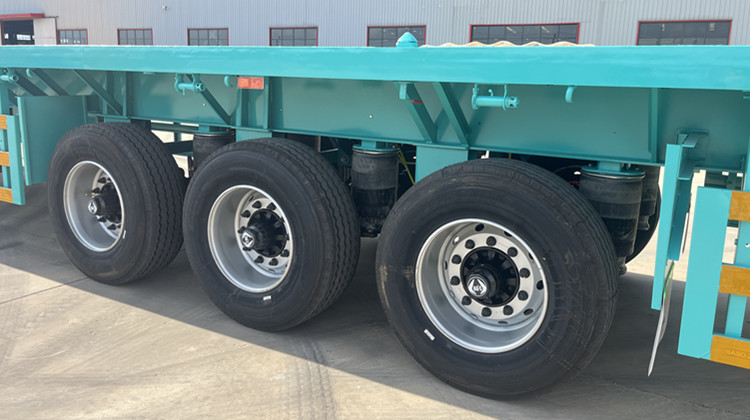 Trailer Flatbed 13 m 3 Gandar