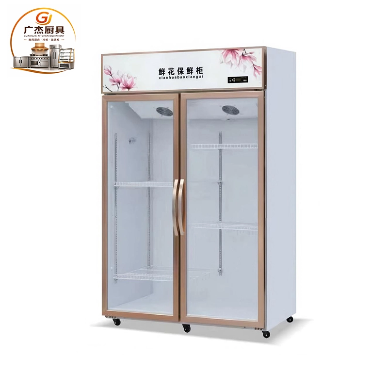 Commercial Beverage and Flower Display Chiller