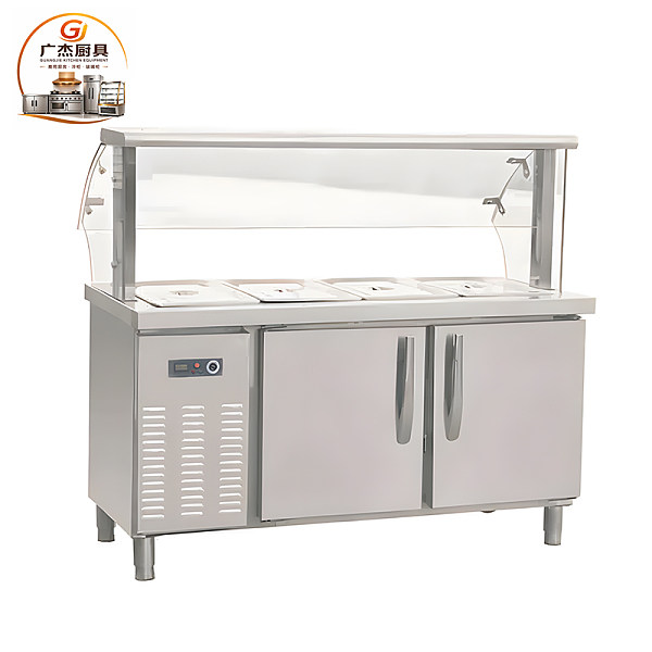 Luxurious style cooling show case and refrigerator cabinet