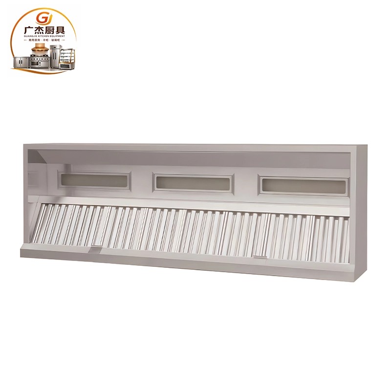 CFZ large flat packed commercial kitchen exhaust hood
