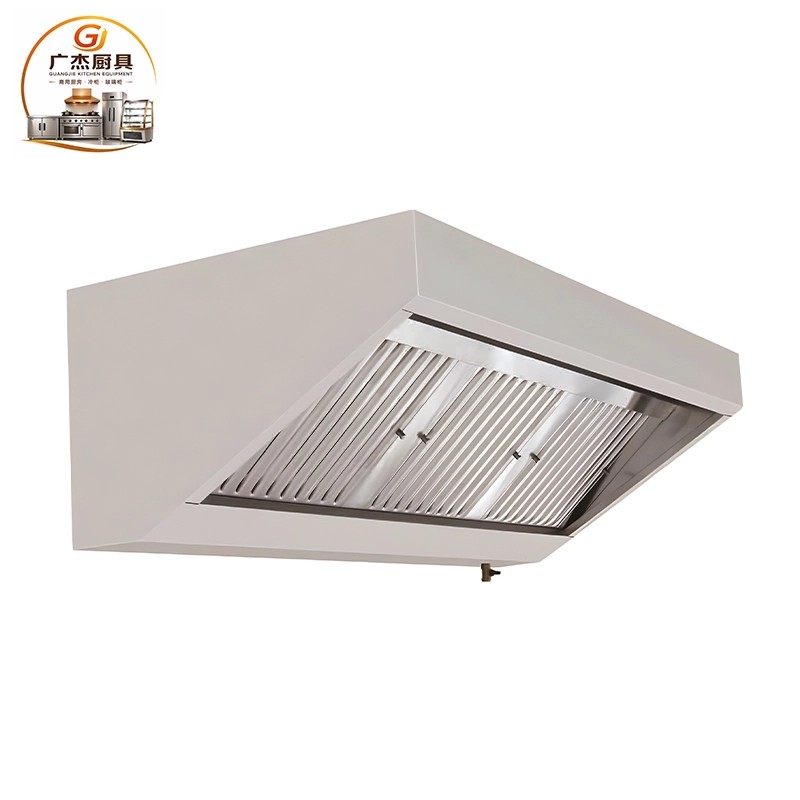 European style stainless steel kitchen exhaust hood