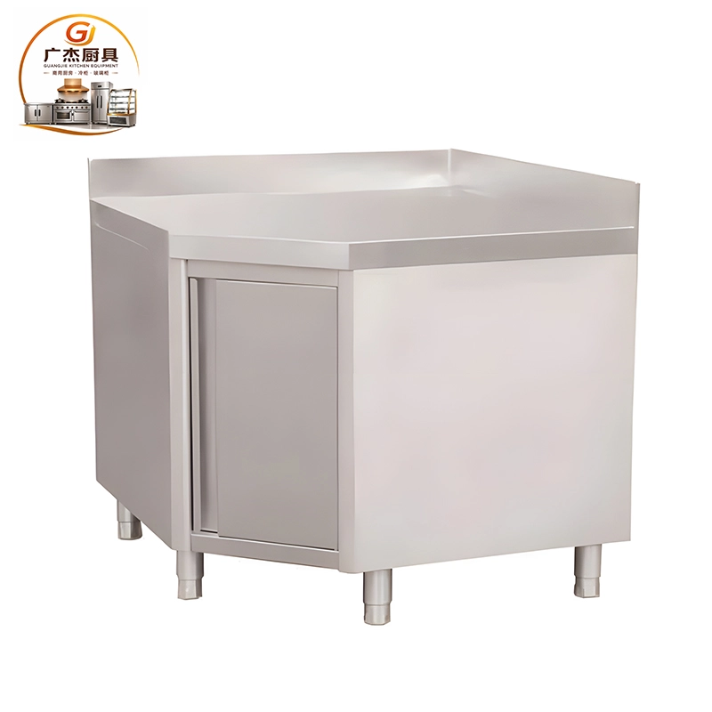 GJG-WS Corner cabinet with splash back