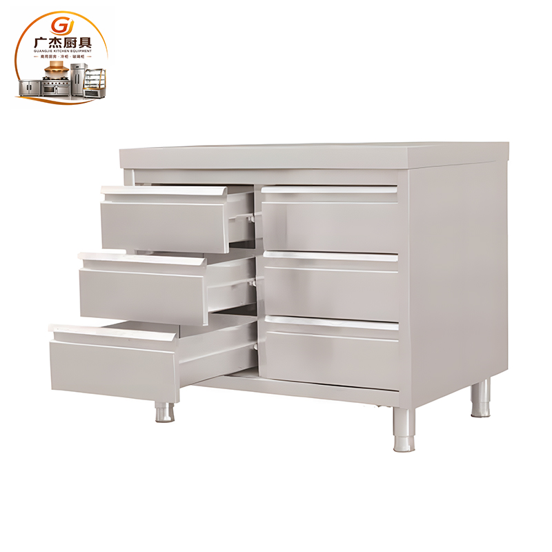 LCCTG Cupboard with 6 drawers without splashback